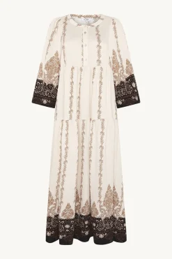 Claire naisten mekko, DARA DRESS Musta Kuosi