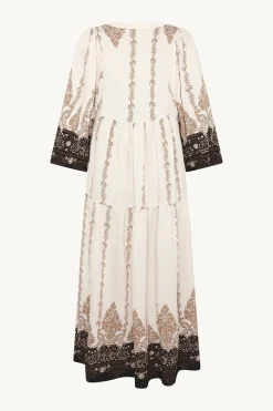 Claire naisten mekko, DARA DRESS Musta Kuosi