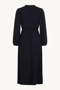 Claire Naisten Mekko, DOTTA VISCOSE DRESS Tummansininen