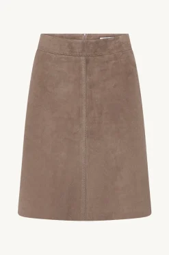 Claire naisten mokkahame Norma, ruskeanharmaa