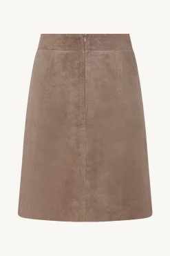 Claire naisten mokkahame Norma, ruskeanharmaa