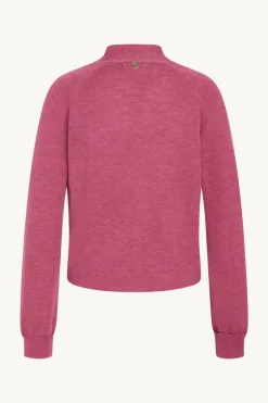 Claire Naisten Neule, CELINE CARDIGAN Viininpunainen