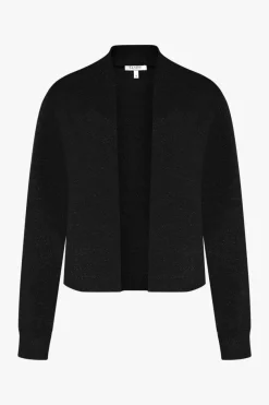 Claire naisten neuletakki Celine Cardigan Lurex, musta