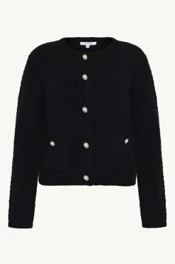 Claire naisten neuletakki Casilda Cardigan, Black