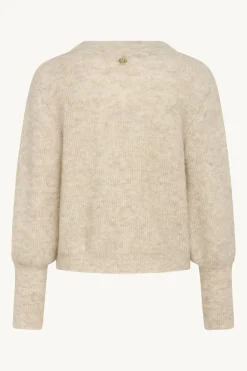 Claire Naisten Neuletakki CHELSEA Vaalea Beige