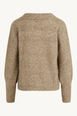 Claire Naisten Neuletakki CHELSEA Vaalea Beige