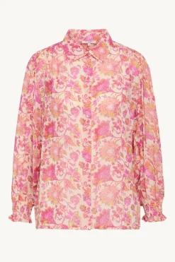 Claire Naisten Paitapusero RENETTE BLOUSE Pinkki Kuosi