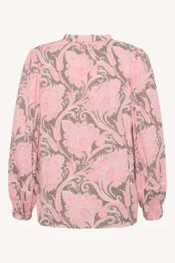 Claire naisten pusero, RINE BLOUSE Vaaleanpunainen Kuosi