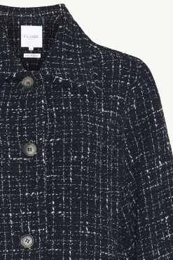 Claire naisten takki, EDUARDA JACKET Musta Kuosi