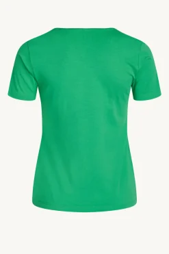 Claire, Naisten T-Paita, Allison Logo T-Paita Vihreä