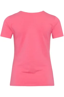 Claire Naisten T-paita, Logo Pinkki