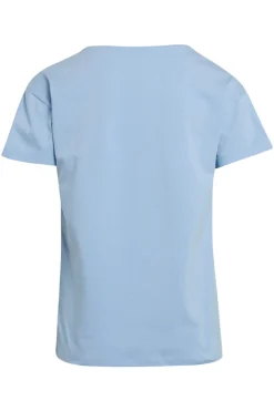 Claire Naisten T-paita, Plain Vaaleansininen