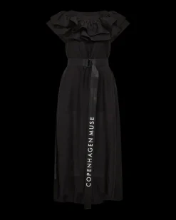 COPENHAGEN MUSE naisten mekko, MOLLY DRESS Musta