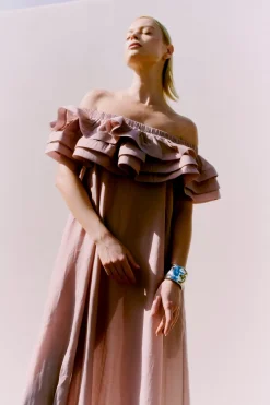 COPENHAGEN MUSE naisten mekko, MOLLY DRESS Vaaleanpunainen