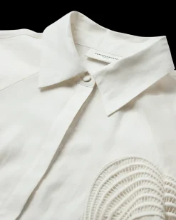 Copenhagen muse naisten paitapusero, MOLLY SHIRT Valkoinen