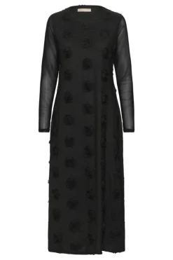 Culture Mascha Mesh Dress, musta