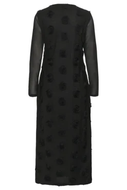 Culture Mascha Mesh Dress, musta