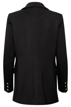 Culture Naisten Bleiseri, AD-EVA CLASSIC BLAZER Black