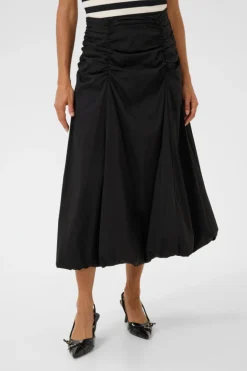 Culture naisten hame, CUAGNETHA CELESTE SKIRT Black