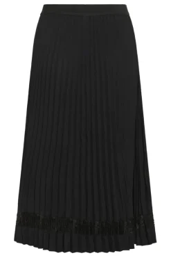 Culture naisten hame CUSIGGY BETTY LACE SKIRT, musta