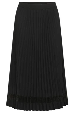 Culture naisten hame CUSIGGY BETTY LACE SKIRT, musta