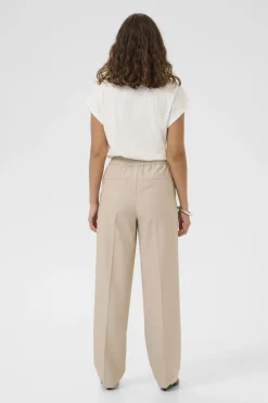 Culture naisten housut CUcollina Pants, Dune Melange