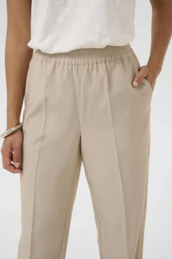 Culture naisten housut CUcollina Pants, Dune Melange