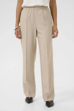 Culture naisten housut CUcollina Pants, Dune Melange