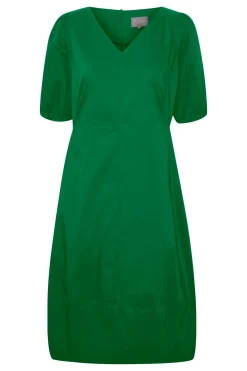 CULTURE, Naisten Mekko, ANTOINETT SS DRESS Jolly Green