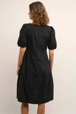 CULTURE, Naisten Mekko, ANTOINETT SS DRESS Black