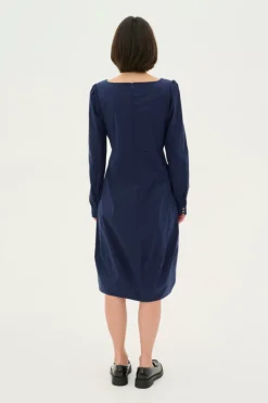 Culture Naisten Mekko Antoinett Dress Blue Iris