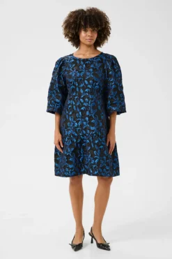 Culture naisten mekko, CUASTRO DRESS Blue Flower