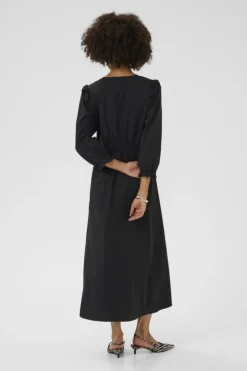 Culture naisten mekko, CUELNA ANTOINETT LONG DRESS Black