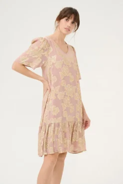 Culture naisten mekko, CUFLOI DRESS Pale Mauve