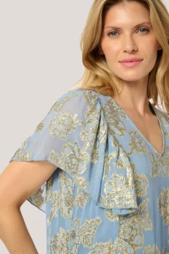 Culture naisten mekko, CUFLOI LONG DRESS Forever Blue