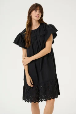Culture naisten mekko, CULESO OLENA DRESS Black