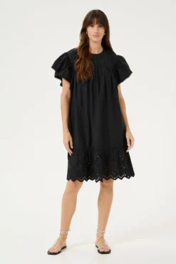Culture naisten mekko, CULESO OLENA DRESS Black