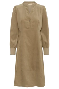 Culture naisten mekko, RHAENA LS DRESS Timber Wolf