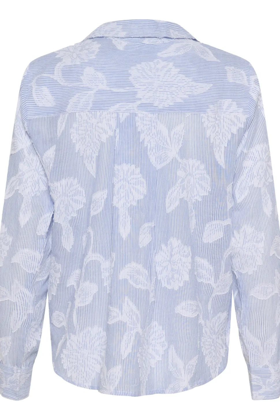 Culture naisten paitapusero Cuzanday Shirt, sinivalkoinen raita