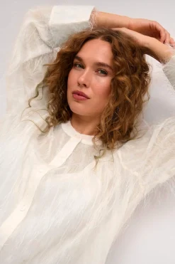 Culture naisten pusero, CUPATTY SHIRT Whitecap