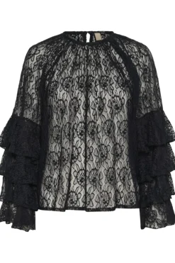 Culture naisten pusero CUCLEMENCY BLOUSE, musta