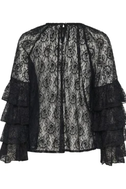 Culture naisten pusero CUCLEMENCY BLOUSE, musta