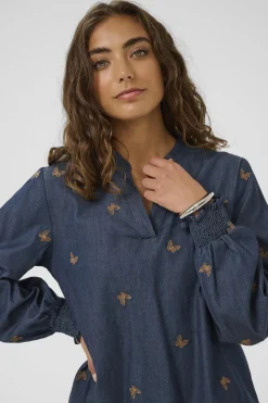 Culture naisten pusero Cufilipa Michelle Blouse, Rinse Wash