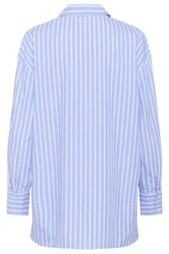 Culture naisten pusero, CULORA SHIRT Blue/White Stripe