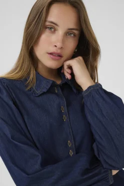 Culture naisten pusero, CUHILKA ARPA SHIRT Rinse Wash