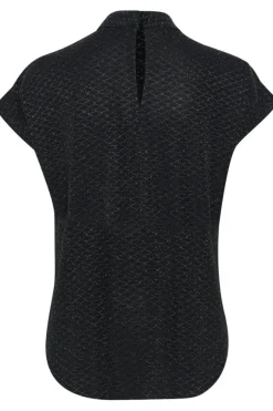 Culture naisten toppi, CUTAZ CAPSLEEVE Black/Silver