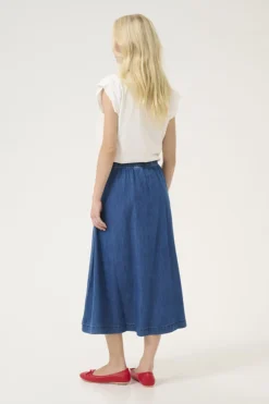 Culture naisten t-paita, CUROXY T-SHIRT White/Red