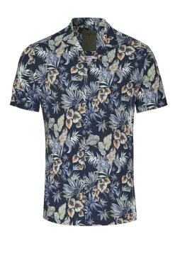 Desoto Miesten Kauluspaita, 74033-3-53 SS SHIRT Sininen Kuosi