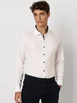 Desoto miesten kauluspaita, 83528-3-001 Valkoinen