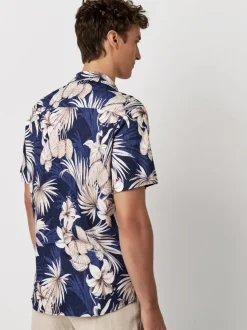 Desoto miesten paita, 83733-3-916 Sininen Kuosi